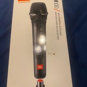 JBL Black Wireless Microphone